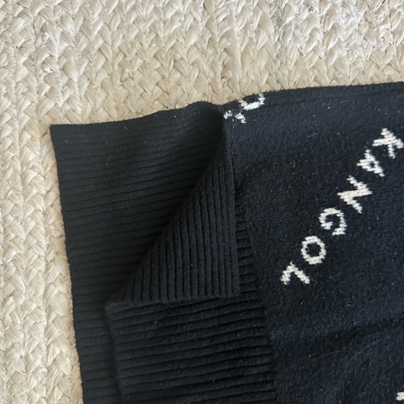Kangol x H&M Special Edition Black Logo Turtleneck Sweater size L - Picture 3 of 6